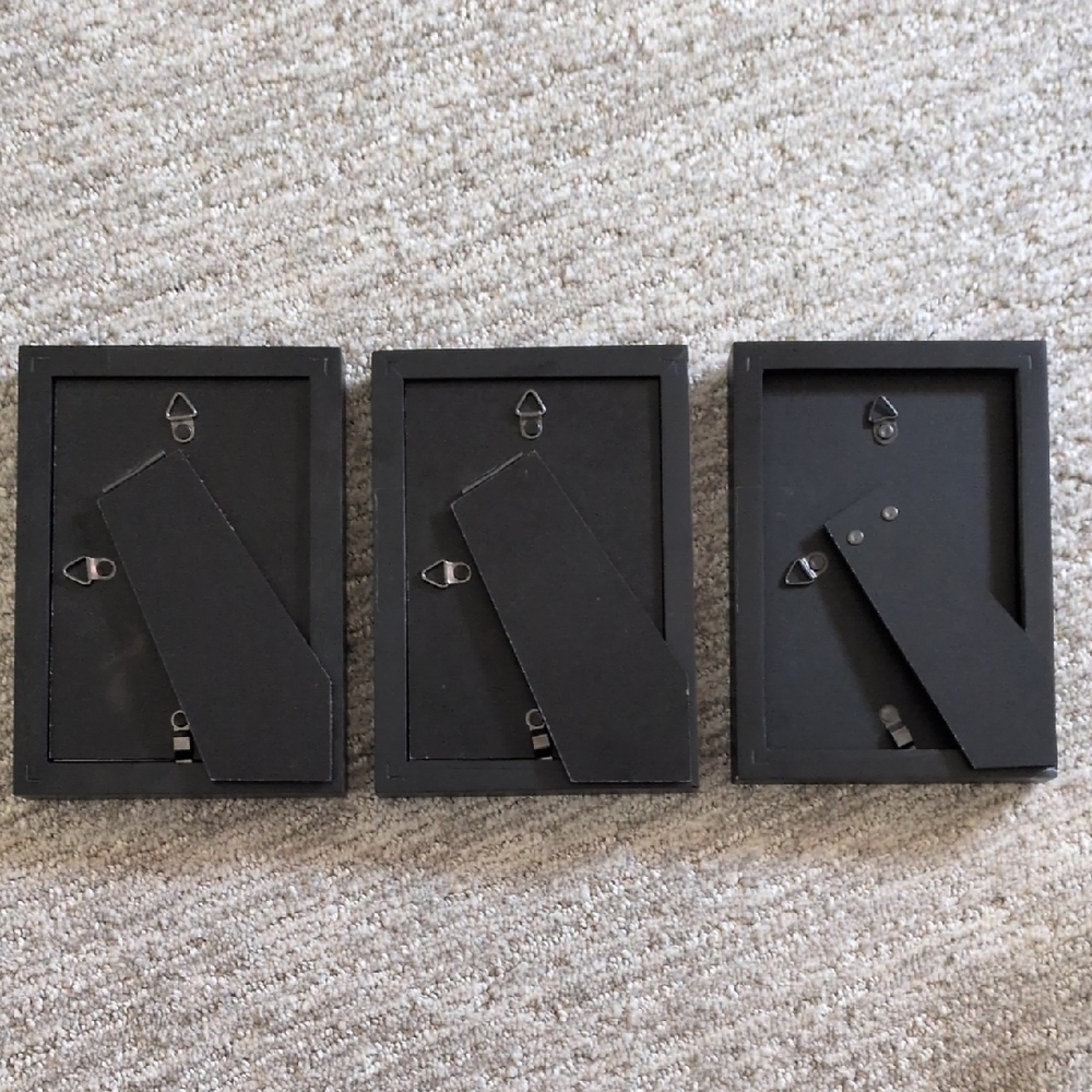 Black Photo Frame Set - Picture 7 of 7
